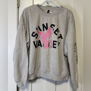 H&M Sunset Valley Graphic Sweatshirt Size Large